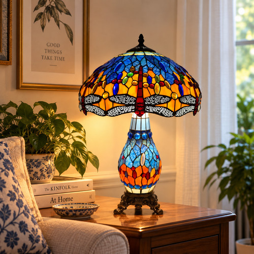 Tiffany dragonfly style - dragonfly,