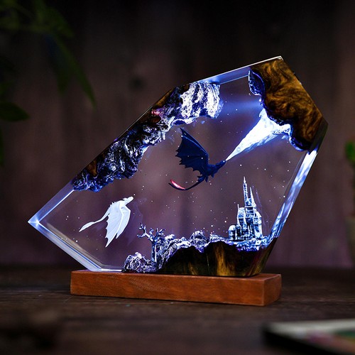 Fire dragon and ice - ice,