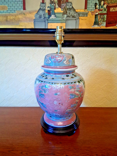 Decorative table lamp dragon - decorative,