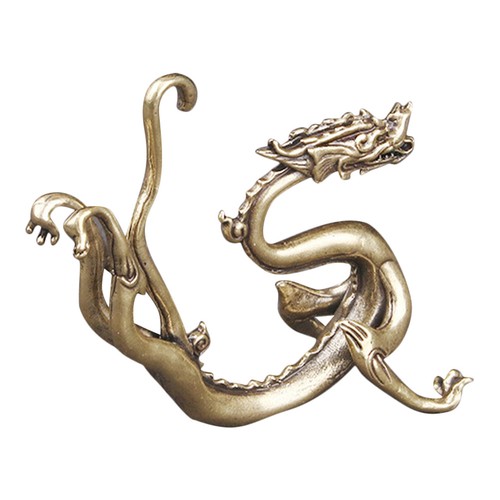 Golden brass dragon craft - brass,