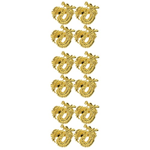 12pcs decorative golden metal - decorative,