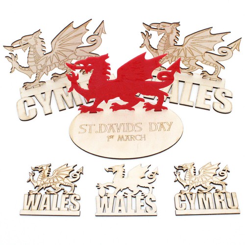 Welsh dragon davids - st,