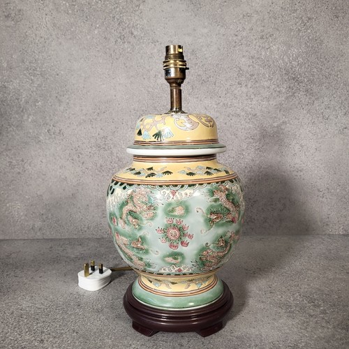 Vintage chinese ceramic ginger - vintage,