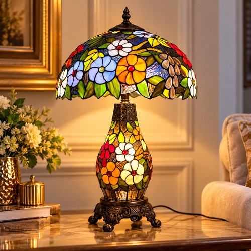 Tiffany style clustered - tiffany,