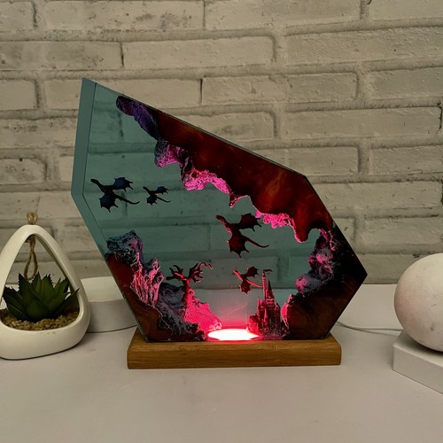 Fire dragon and ice - dragon,