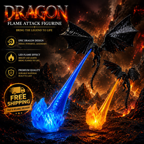 Fire dragon bookshelf - fire,