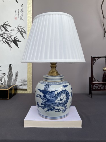 53cm blue white chinoiserie - &,