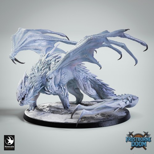 Chromatic white dragon d - white, d&d