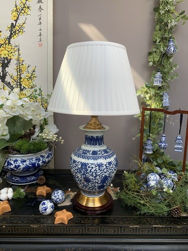 Oriental chinese ceramic table - chinese,