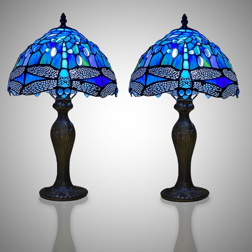 Blue tiffany style - blue,