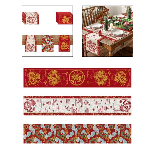 Chinese new year table - year, runner