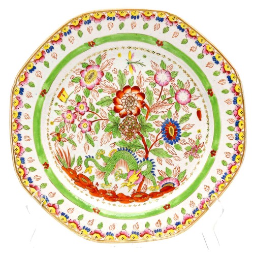 Chinese porcelain octagonal - porcelain,