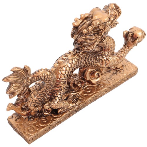 Dragon sculpture decor table - sculpture,