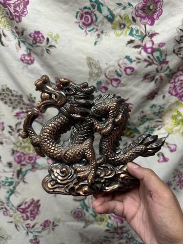Vintage dragon table lighter - table,