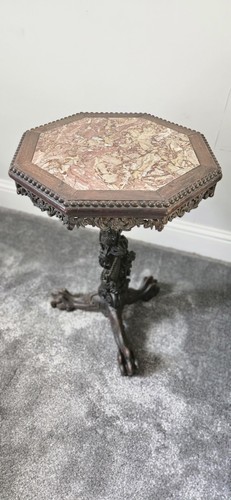 Chinese carved hardwood - carved,