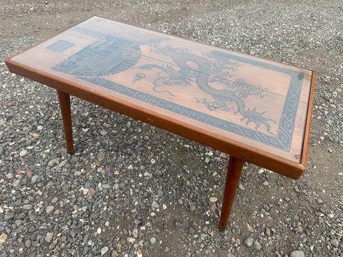 Vintage teak coffee - vintage,
