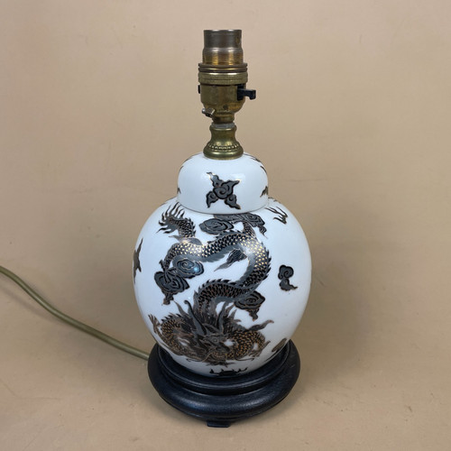 Oriental ceramic lamp - ceramic,