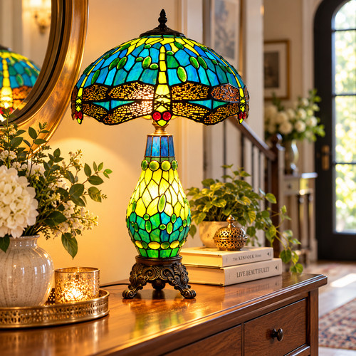 Tiffany style handcrafted - tiffany,