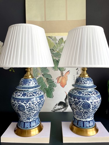 One blue and white - blue, chinoiserie