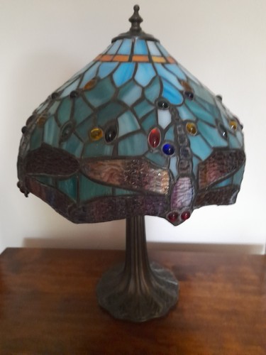 Tiffany style leaded - leaded, glass